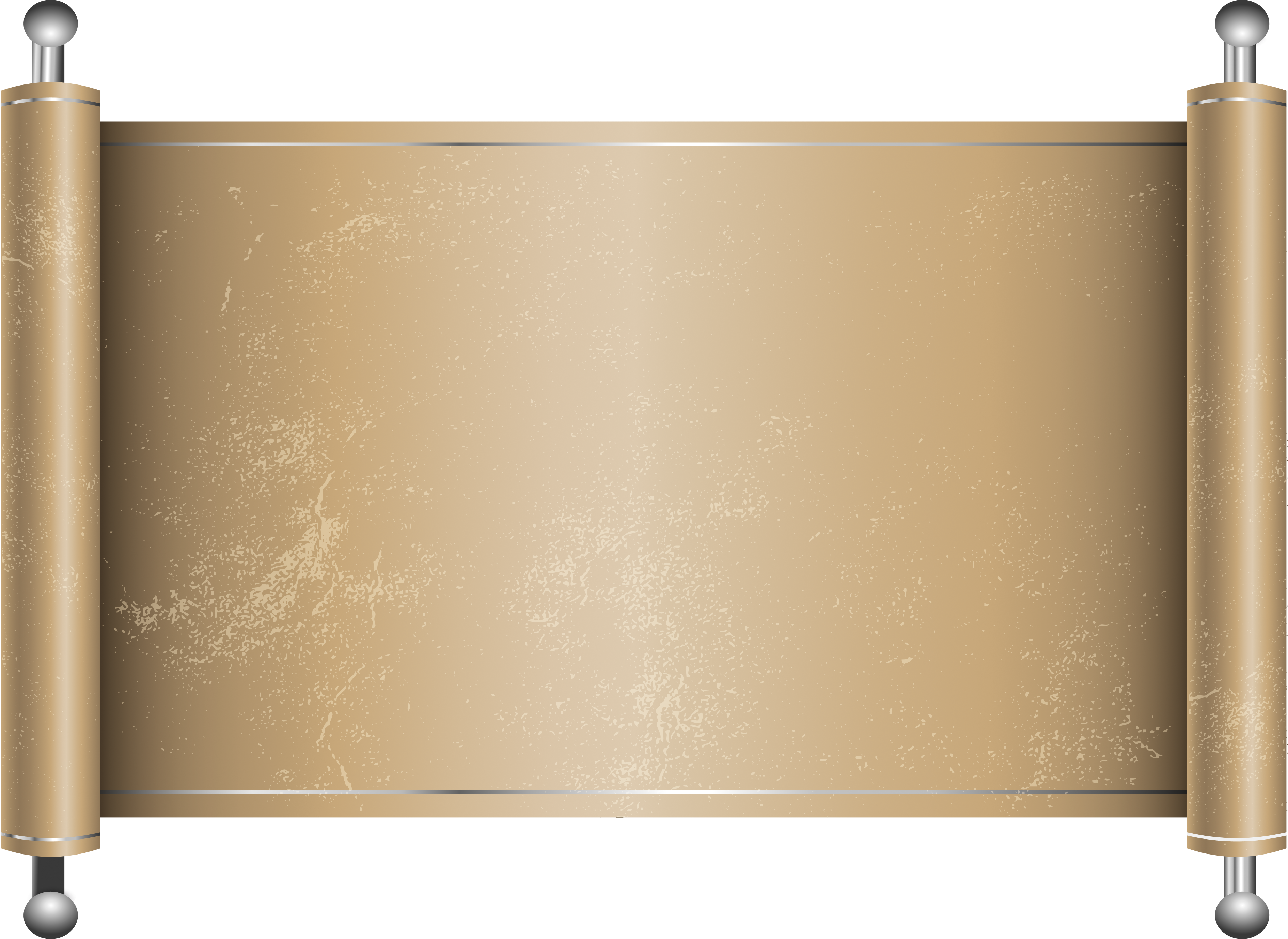 Decorative scroll frame